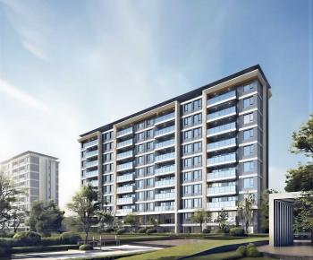 Modern Residential Building-ID:466623074