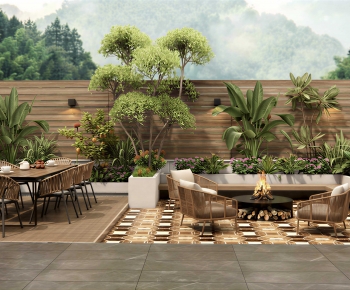 Modern Courtyard/landscape-ID:385334978