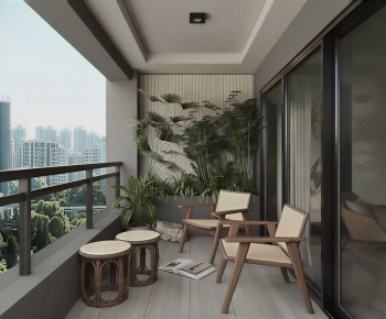 Modern Leisure Balcony-ID:322851906
