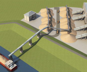 Modern Industrial Building-ID:793880941
