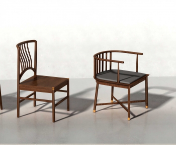 New Chinese Style Lounge Chair-ID:567539931