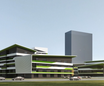 Modern Building Appearance-ID:515611296