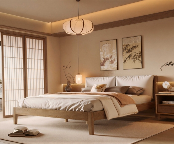 New Chinese Style Bedroom-ID:796550993