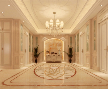 American Style Hallway-ID:673460969