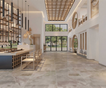 New Chinese Style Lobby Hall-ID:266088012