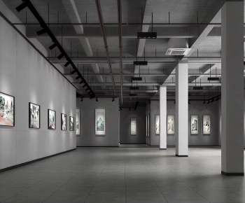 Modern Exhibition Hall-ID:215511086