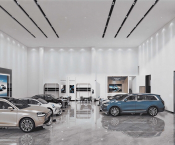 Modern Exhibition Hall-ID:512034894