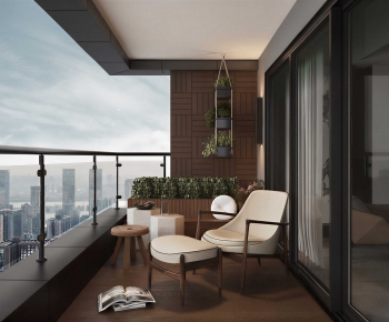 Modern Leisure Balcony-ID:890369459