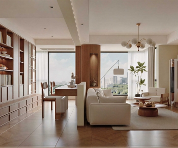 Modern A Living Room-ID:593879299
