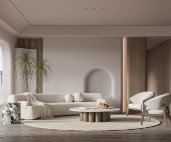 Wabi-sabi Style A Living Room-ID:471831086