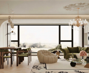 Modern A Living Room-ID:682336094