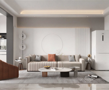 Modern A Living Room-ID:832421061