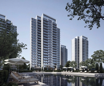 Modern Residential Building-ID:799869066