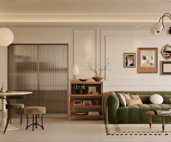 Modern A Living Room-ID:258660083