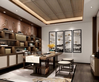New Chinese Style Study Space-ID:798580659