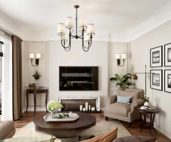 Modern A Living Room-ID:403014907