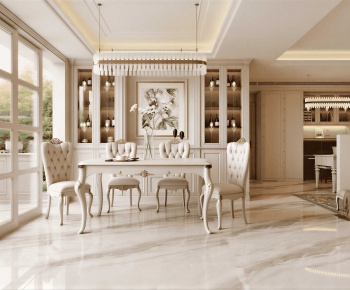 European Style Dining Room-ID:350909952
