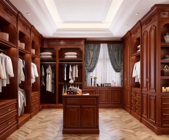 European Style Clothes Storage Area-ID:895057929