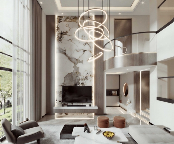 Modern A Living Room-ID:118872887