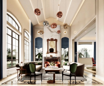 Modern A Living Room-ID:561969377