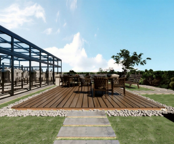 Modern Courtyard/landscape-ID:699143892