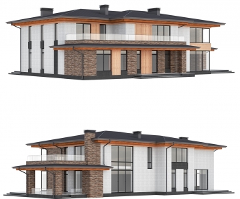 Modern Detached Villa-ID:268613106