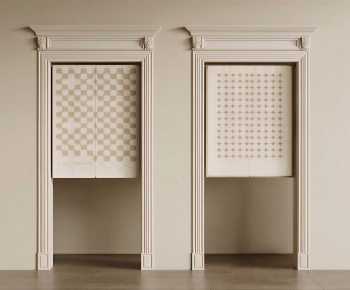 Modern Door Curtain-ID:451144935