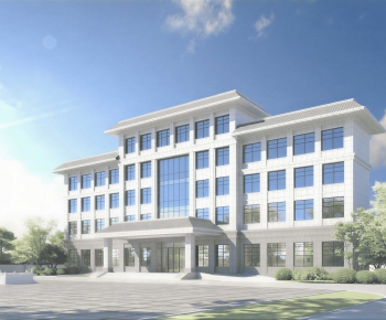Modern Appearance Of Commercial Building-ID:929438118