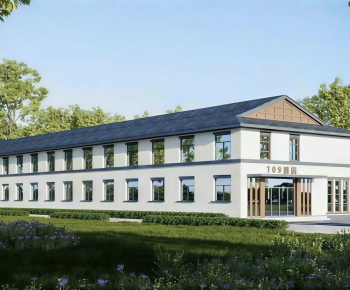 New Chinese Style Appearance Of Commercial Building-ID:450634008