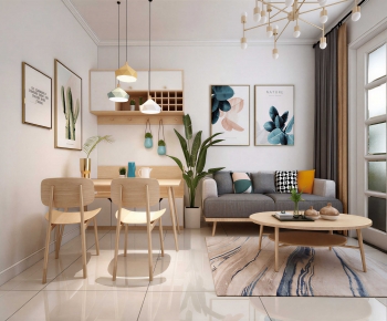 Nordic Style A Living Room-ID:246562964