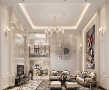 European Style A Living Room-ID:159302956