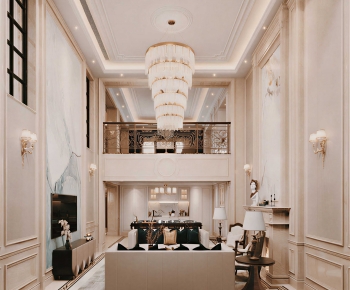 French Style A Living Room-ID:670201061