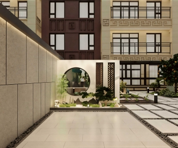 New Chinese Style Courtyard/landscape-ID:393359724