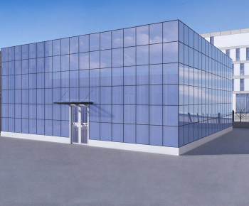 Modern Industrial Building-ID:482141026