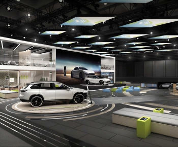 Industrial Style Exhibition Hall-ID:546460227