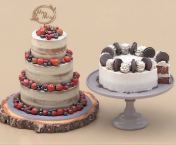 Modern Bread Cake-ID:537550417