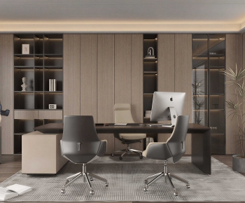 Modern Manager's Office-ID:879330679