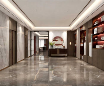New Chinese Style Hallway-ID:518310171