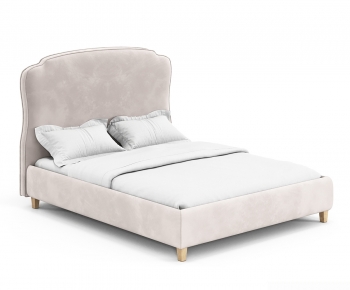 Modern Double Bed-ID:476807123