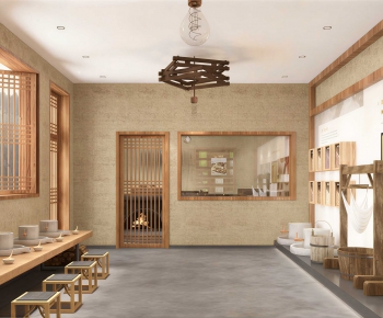 New Chinese Style Exhibition Hall-ID:239052063