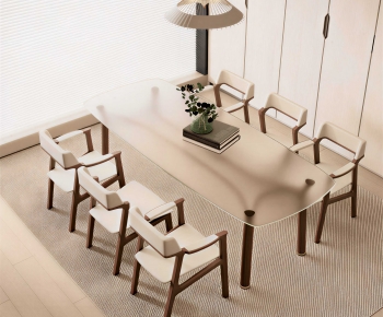 Modern Dining Table And Chairs-ID:513150933