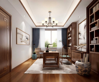 New Chinese Style Study Space-ID:312623022