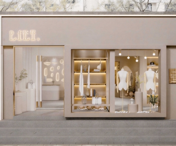 Modern Facade Element-ID:933017978