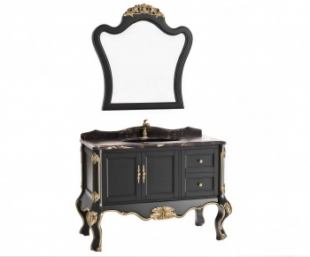 Classical Style Bathroom Cabinet-ID:975450996