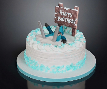 Modern Bread Cake-ID:986781193