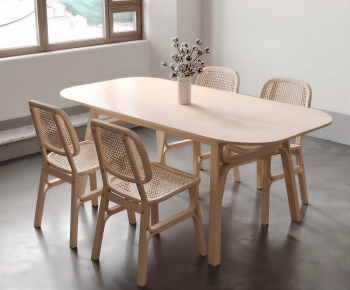 Modern Dining Table And Chairs-ID:672635085
