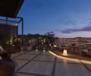 Industrial Style Terrace-ID:648056982