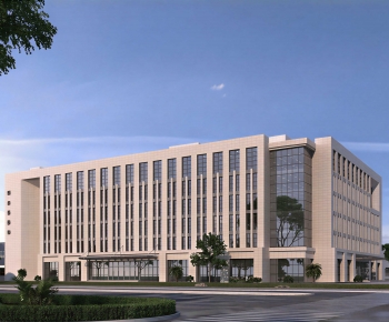 Modern Appearance Of Commercial Building-ID:545989048