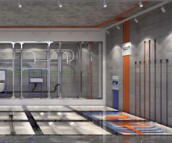 Modern Exhibition Hall-ID:230453979