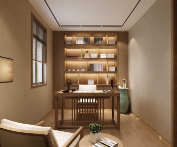 New Chinese Style Study Space-ID:136343968